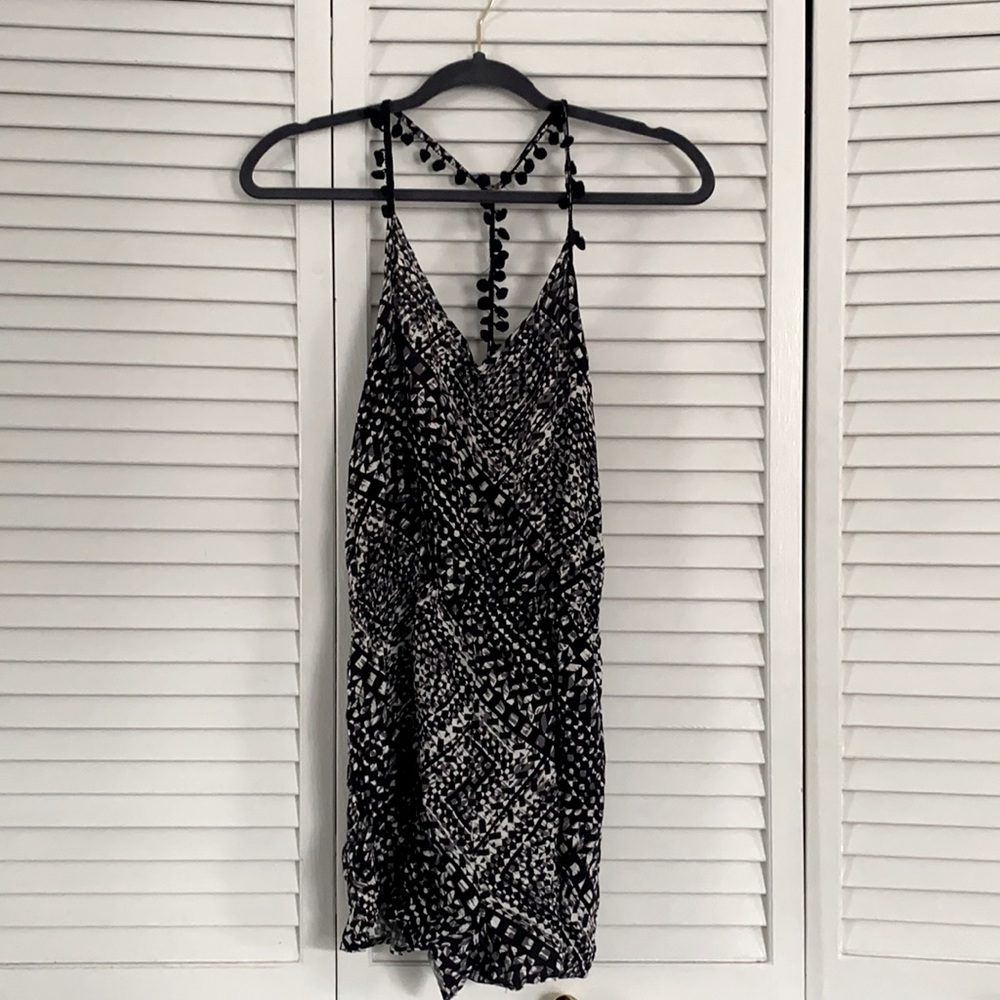 Dina Be romper with Pom-Pom straps